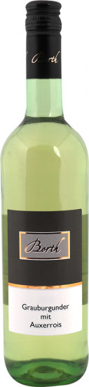 2021 Grauburgunder mit Auxerrois Spätlese trocken - Weingut Borth