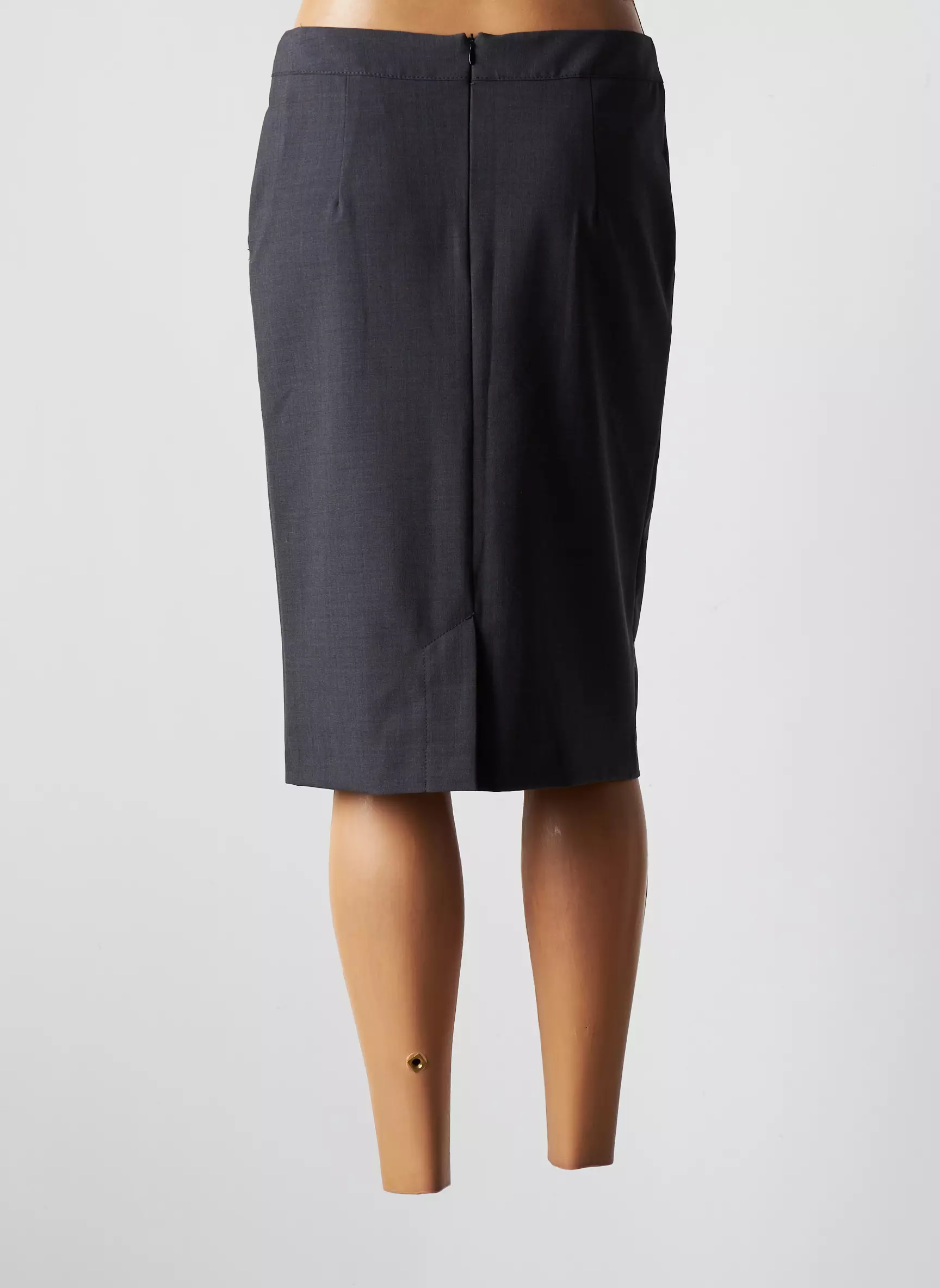 Sommermann Jupes Mi Longues Femme couleur gris