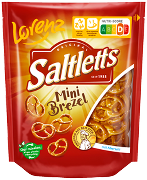 Lorenz Saltletts Mini Brezel mit Meersalz