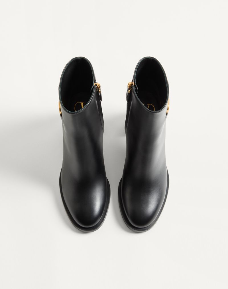 Bota VLogo Signature em couro de bezerro 75 mm