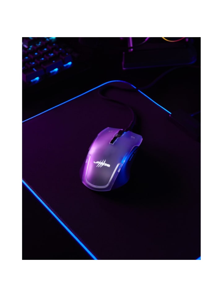 uRage Reaper 515 Illuminated, Schwarz in Schwarz günstig kaufen onesize