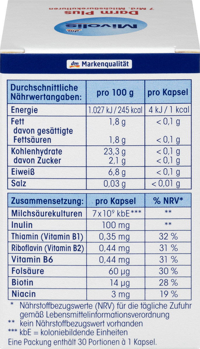 Darm Plus Kapseln 30 St., 10 g