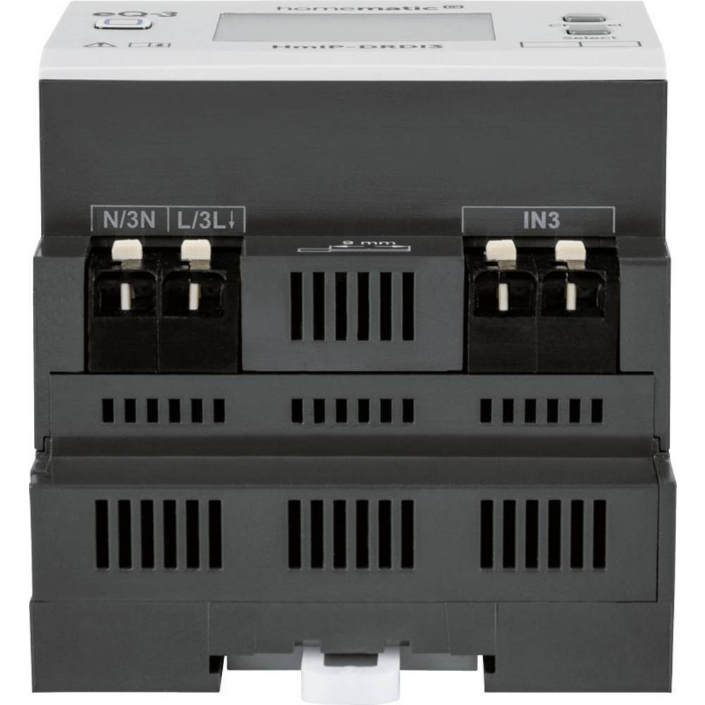 Homematic IP Dimmaktor für Hutschienenmontage - 3-fach Smart-Home-Steuerelement