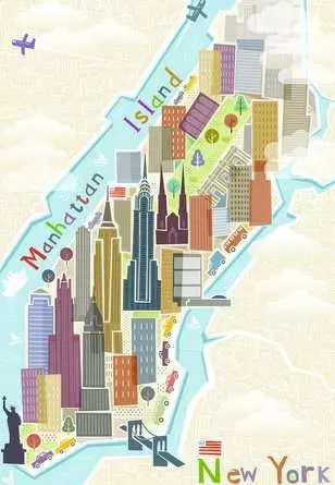 Puzzle 99 Teile - New York