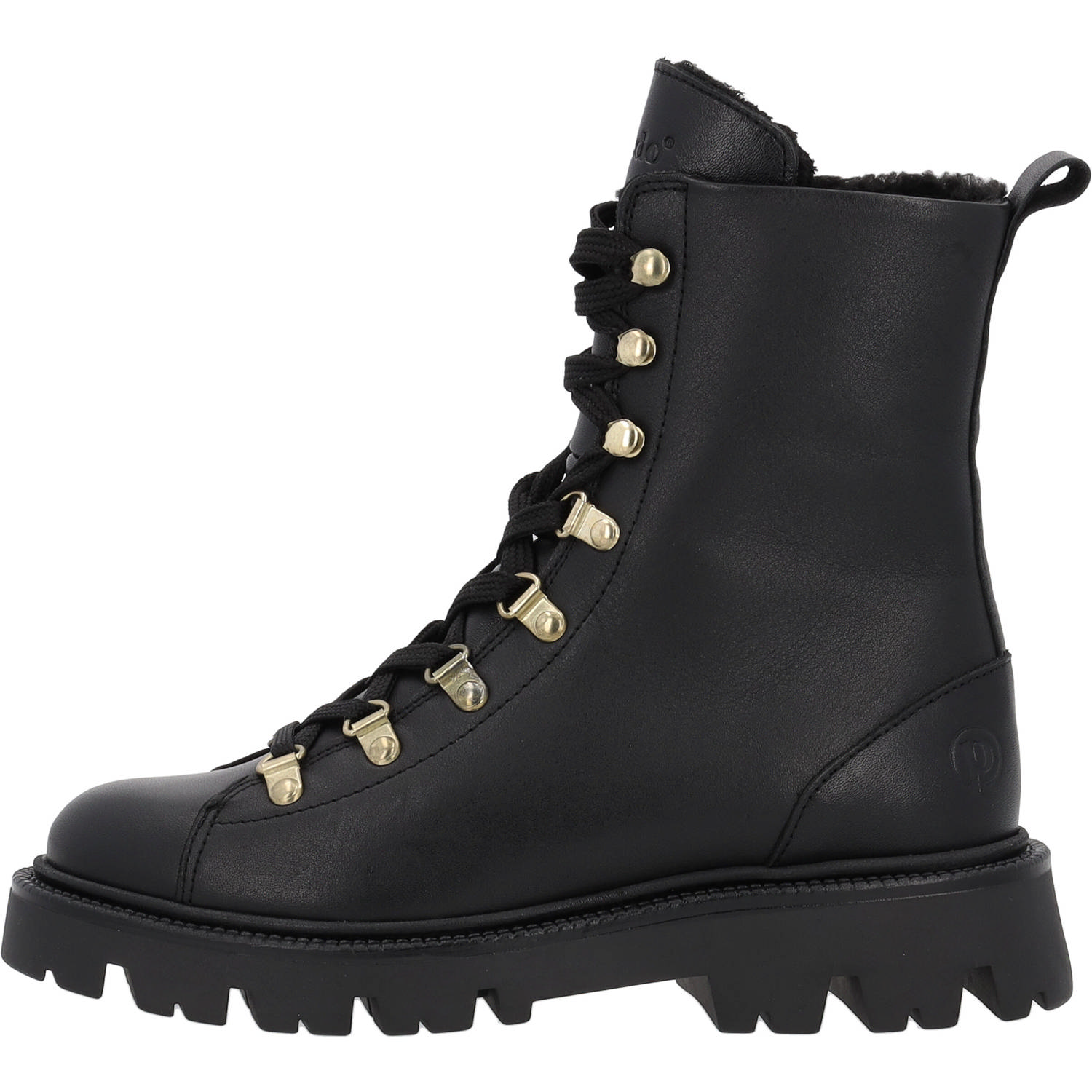 Palado Ponza, Schnürstiefel, Damen, Schwarz