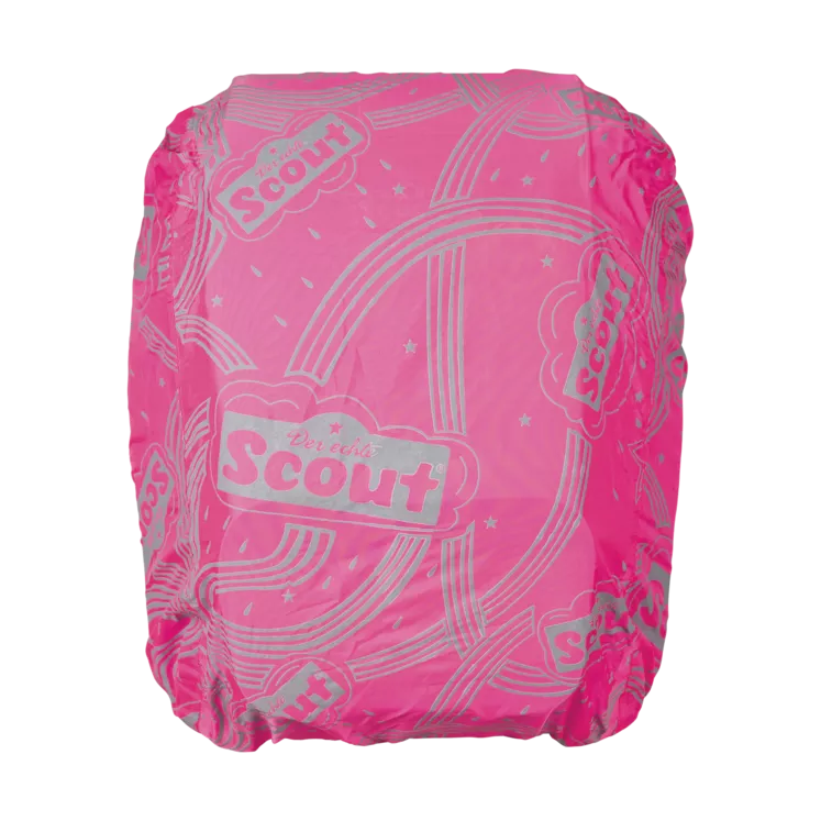 Scout Neon Safety Cape pink