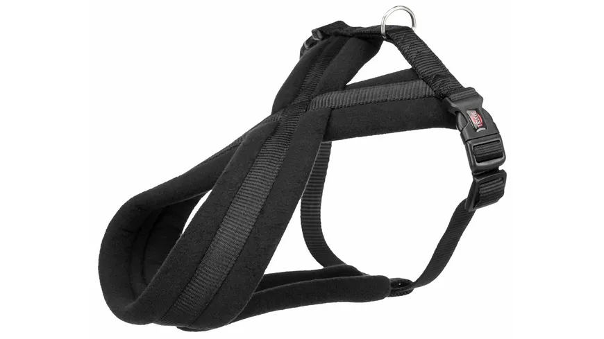 Trixie Touren-Geschirr Premium schwarz S 35-50 cm / 25 mm Hunde Zubehör