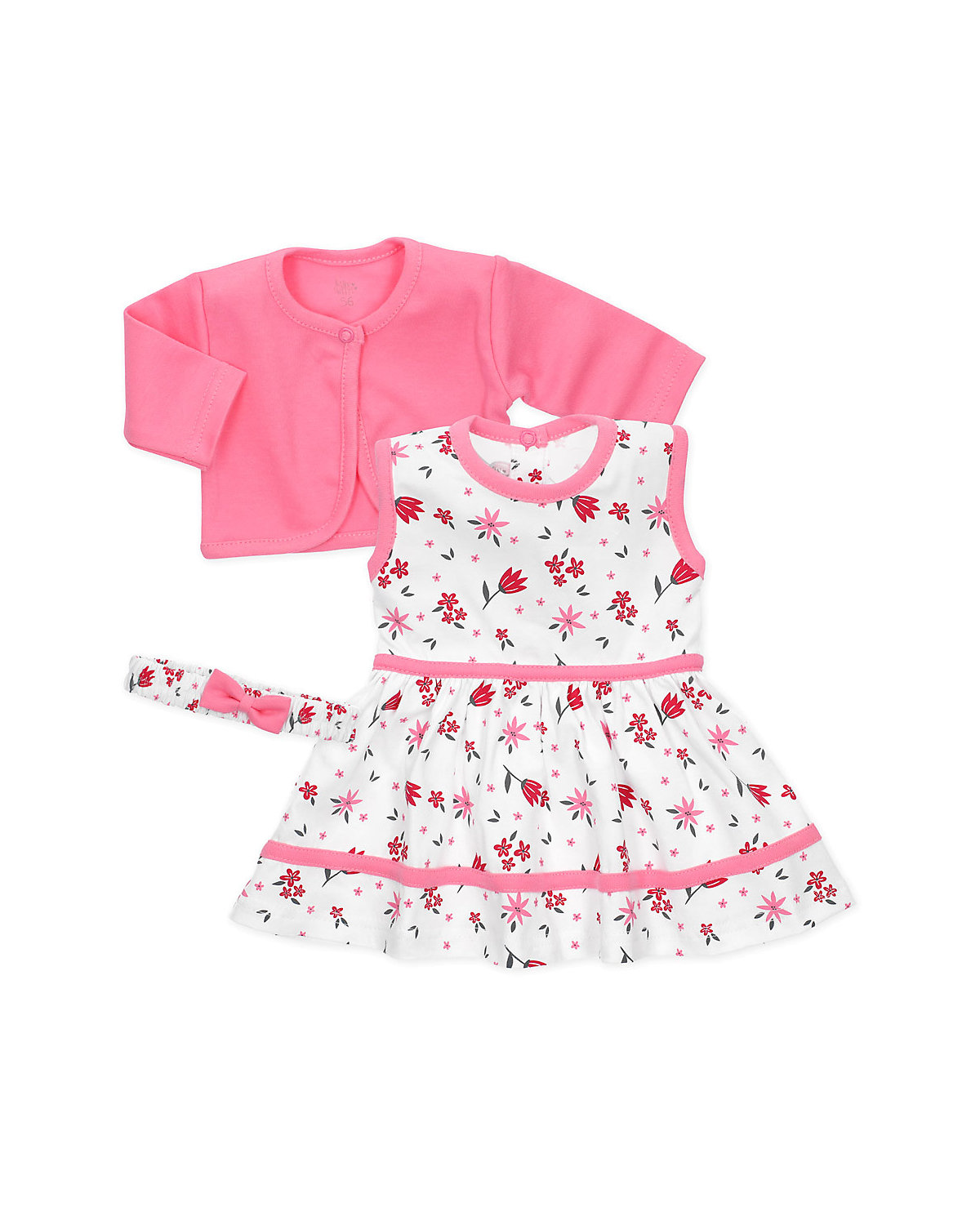 3tlg Set Kleid + Strickjacke + Mütze Lieblingsstücke Kleider Kleider für Mädchen