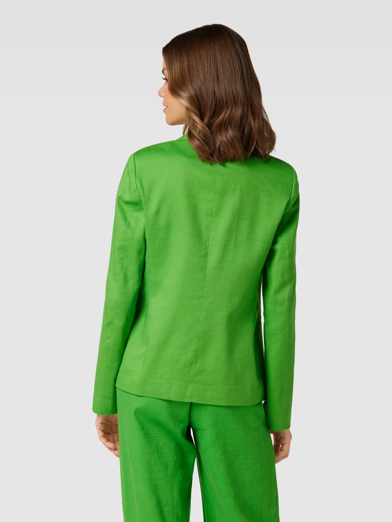 Blazer mit Reverskragen in grün