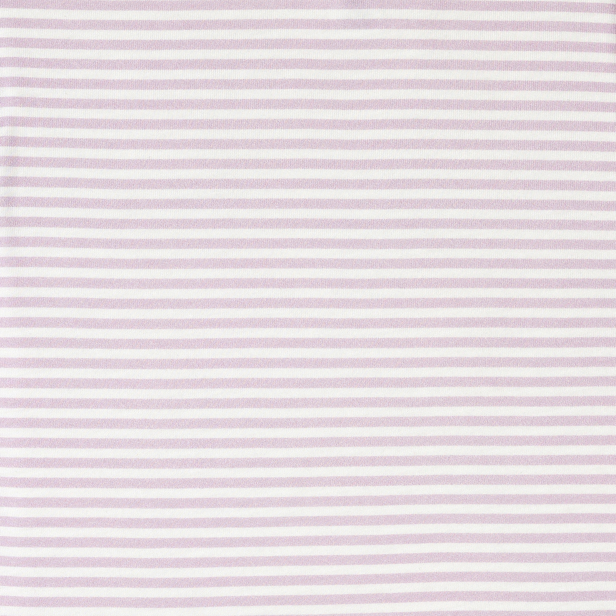 Baby Strampelsack 0,5 TOG - Gestreift, Lila Milky