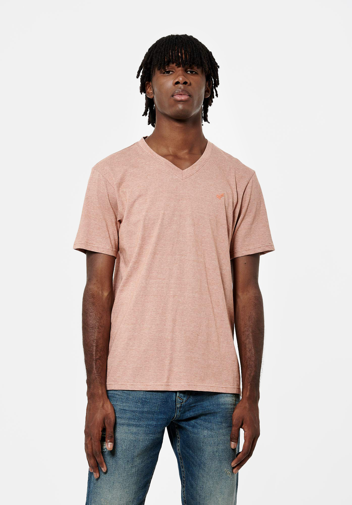 SAVE   T-shirt marron Homme en 100% coton