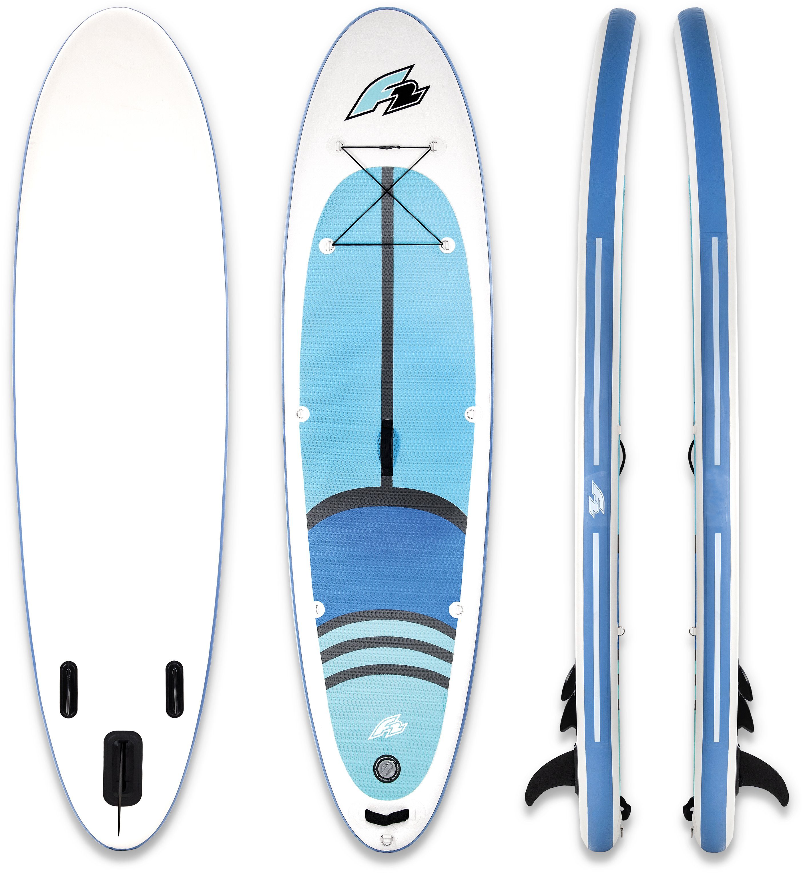 F2 SUP-Board F2 Cross Sitz + Wendepaddel, (mit Paddel und Sitz)