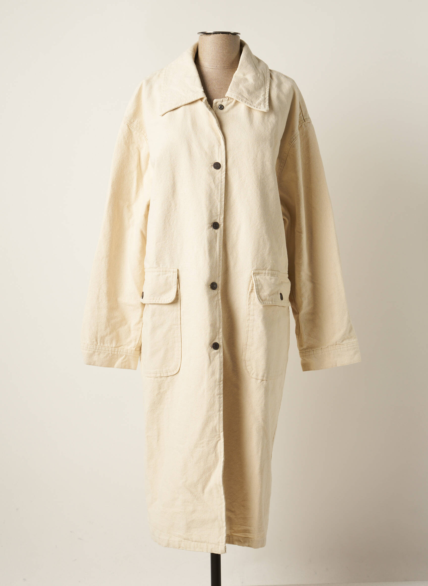 American Vintage Manteaux Longs Femme couleur beige