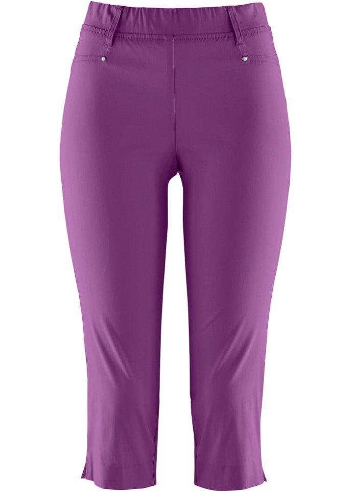 Stretchcapri mit Schlupfbund
