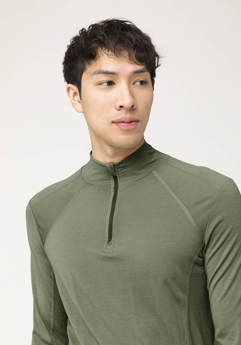 Funktionsshirt aus Bio-Merinowolle mit Seide