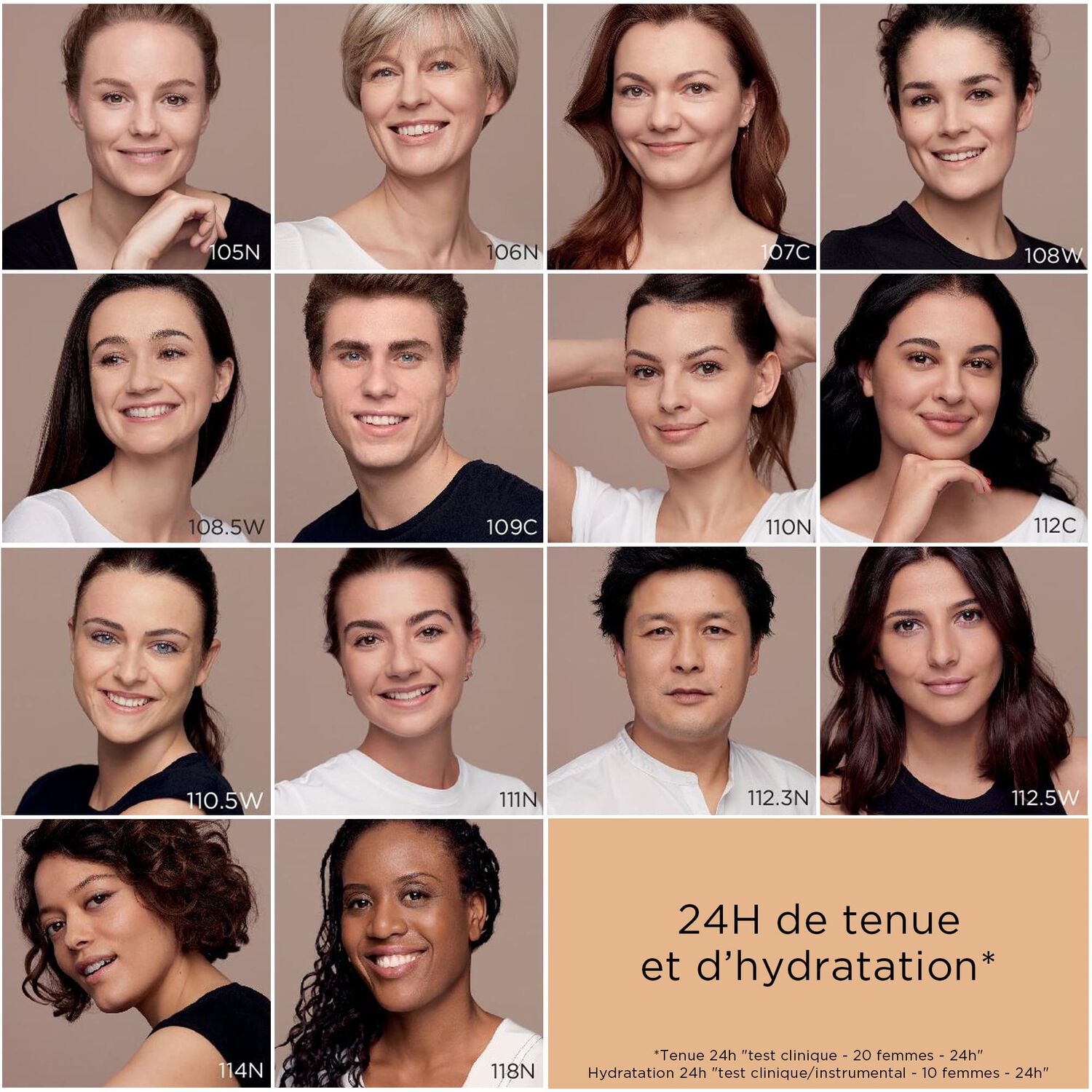 Clarins Everlasting Fond de Teint Mat Haute Tenue & Hydratation