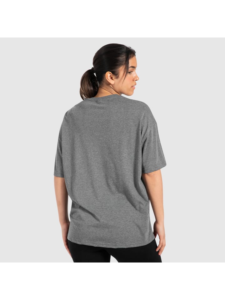 SMILODOX Unisex T-Shirt Macey in Anthrazit Melange günstig kaufen