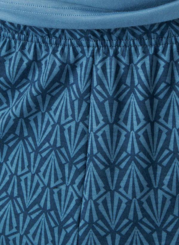 CALIDA, Pyjama, Baumwoll-Jersey, blau