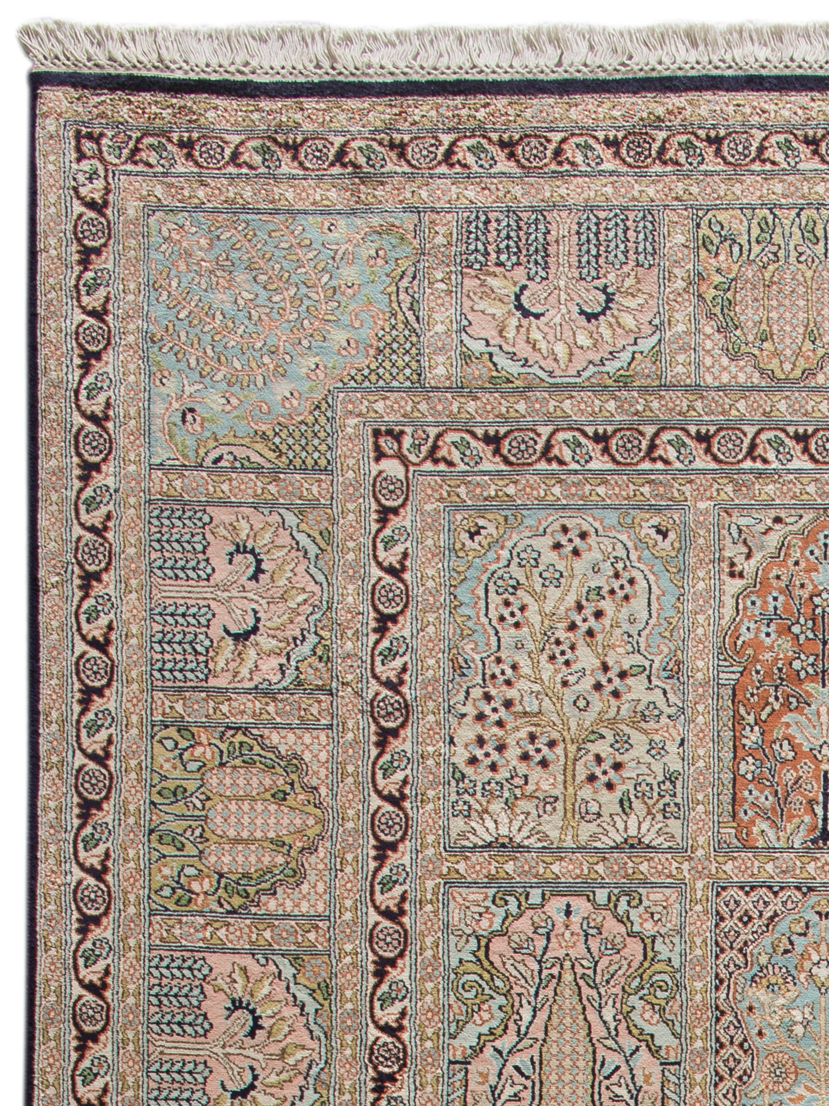 Kaschmir Seide 18/18 ca. 249 x 339 cm, Unikat / Einzelstück