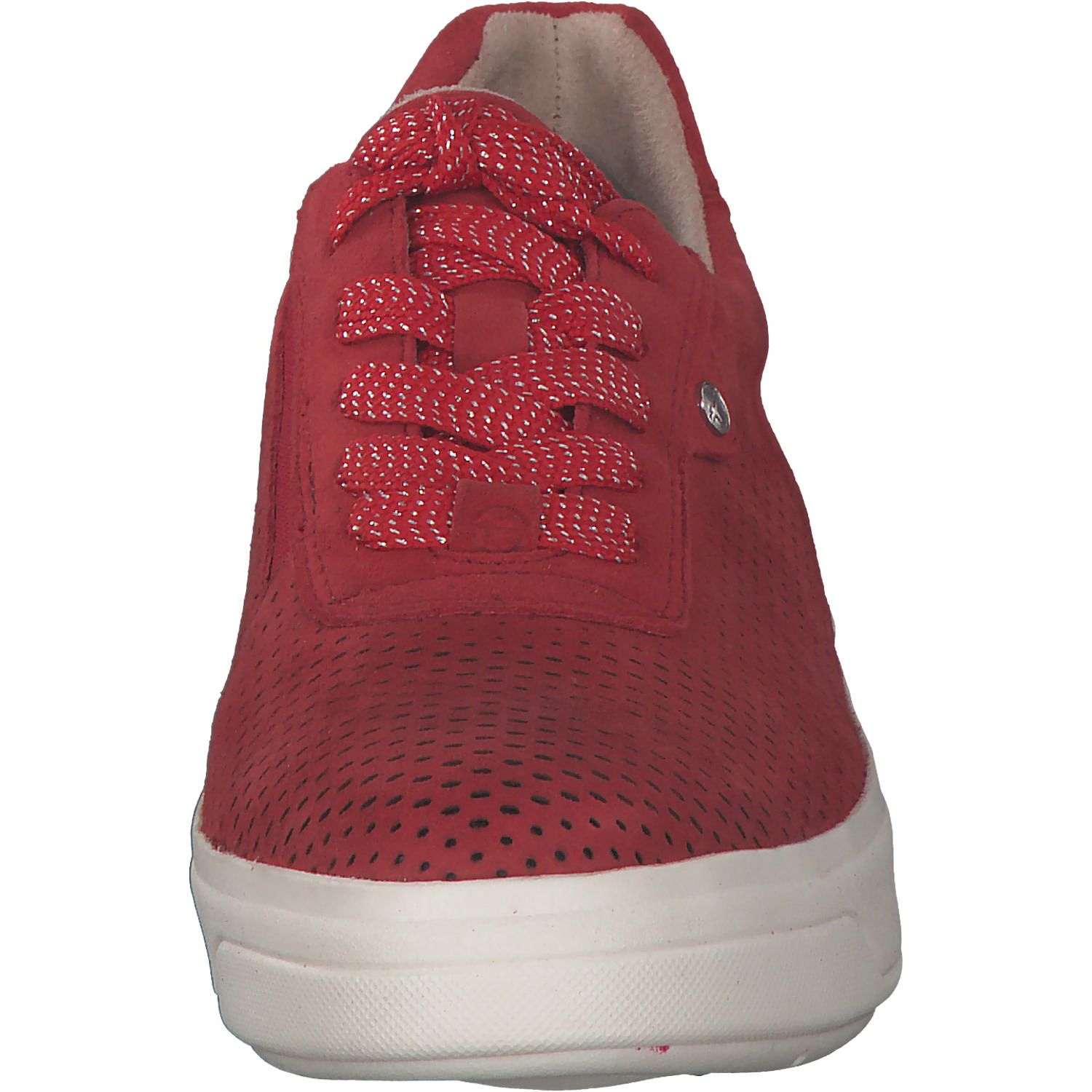 Tamaris 23726, Sneakers Low, Damen, Rot