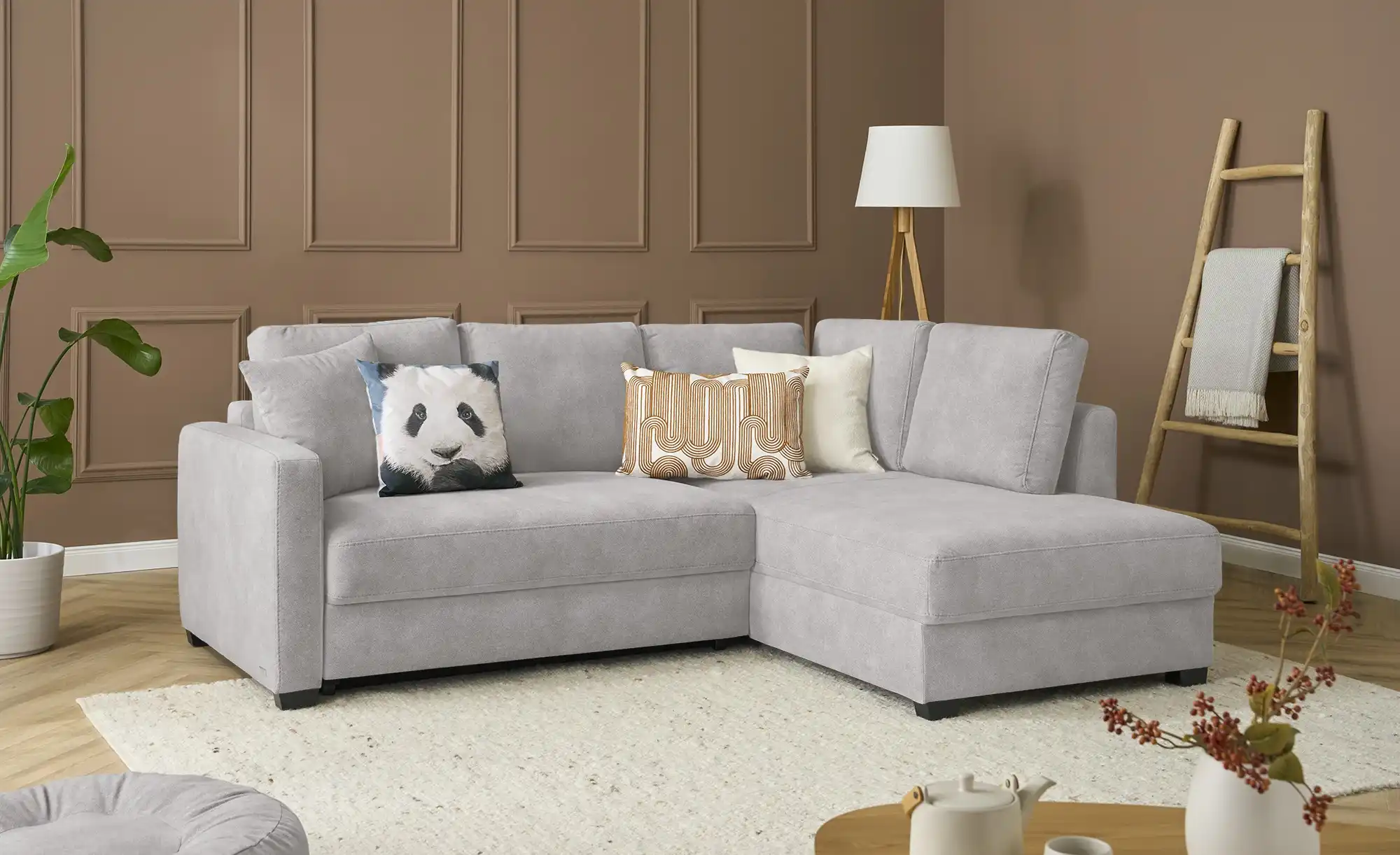 bobb Ecksofa mit pflegeleichtem Bezugsstoff  Lisa de Luxe