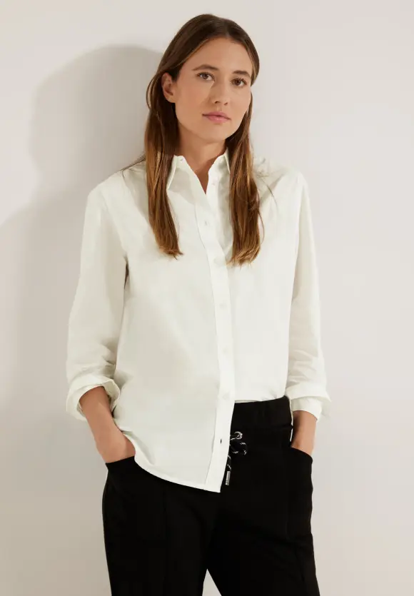 CECIL Lange Bluse aus Baumwolle