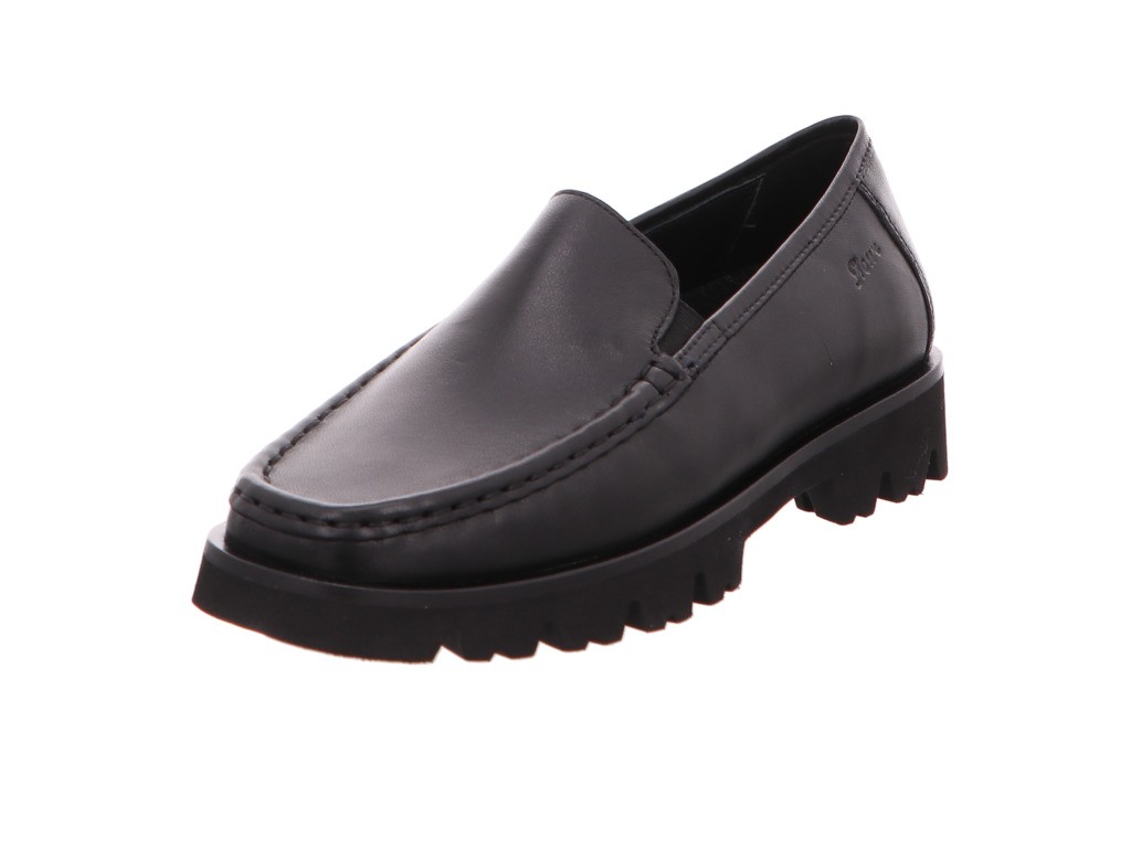 SIOUX Sportliche Slipper schwarz