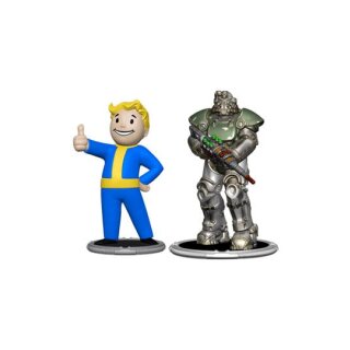 Fallout Minifiguren 2er-Pack - T-51 & Vault Boy (Classic)