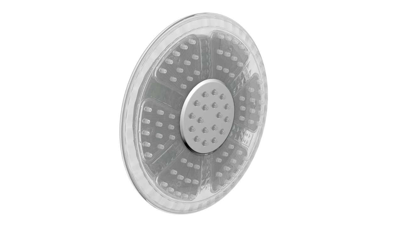 Schütte GALAXIS LED Kopfbrause, Chrom