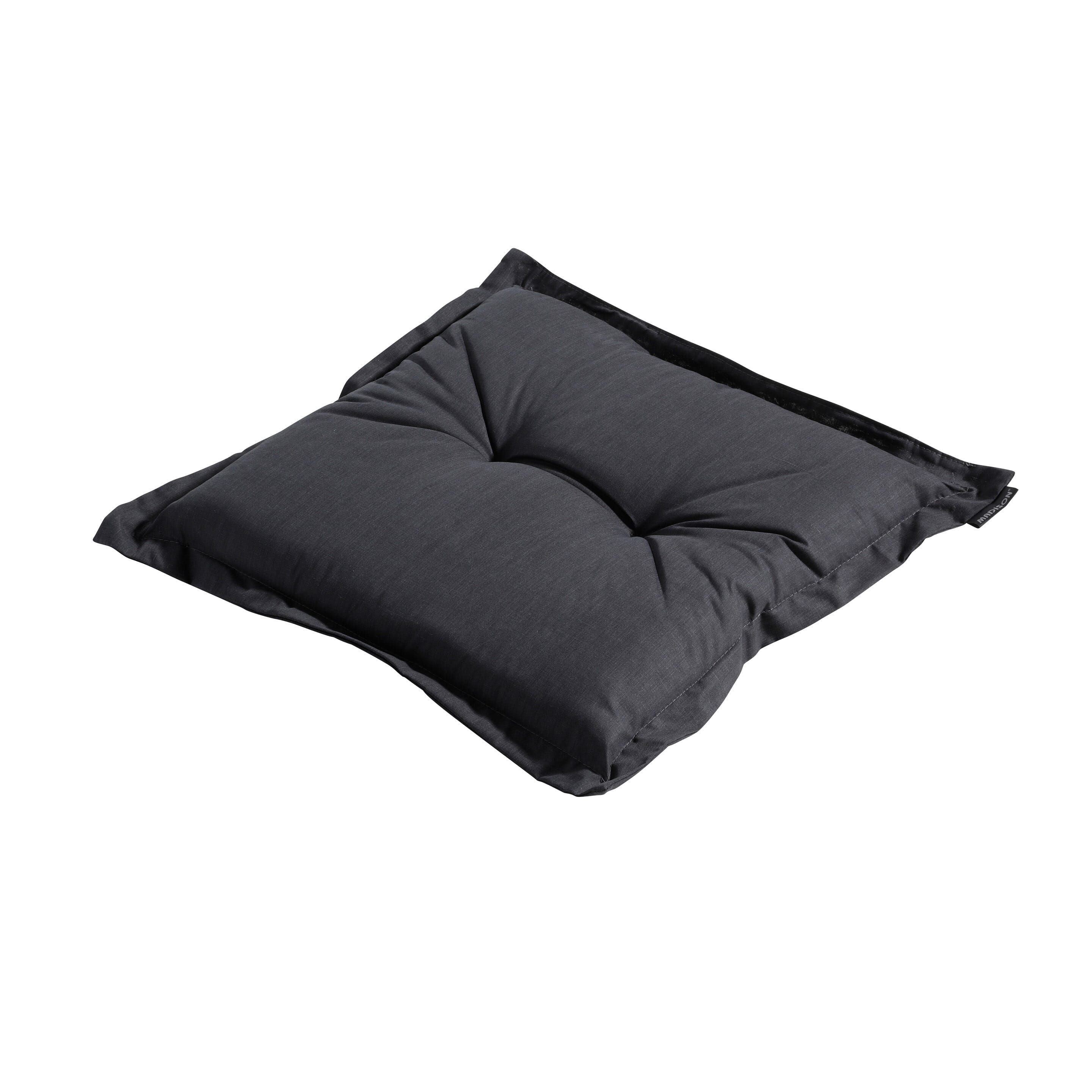 Madison Basic Black 50x50 Sitzkissen