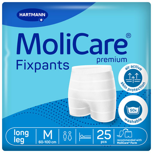 MOLICARE Premium Fixpants long leg Gr.M  25 St