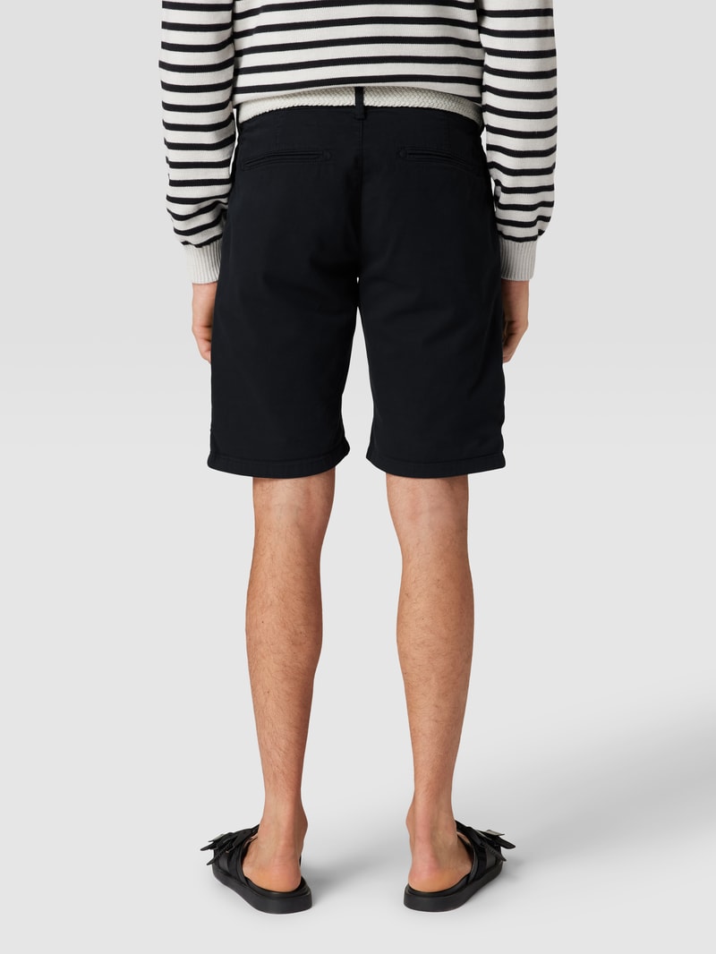 Bermudas mit Gürtel in marineblau