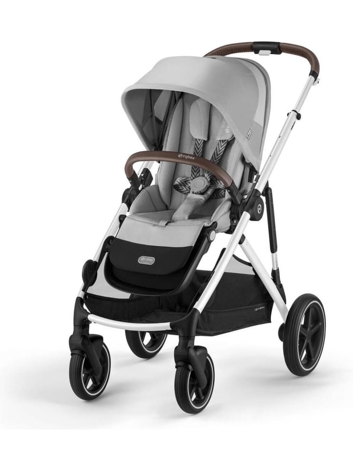 Cybex Cybex Gazelle S Kinderwagen - Farbe: Stone Grey / Gestell Silver günstig kaufen onesize