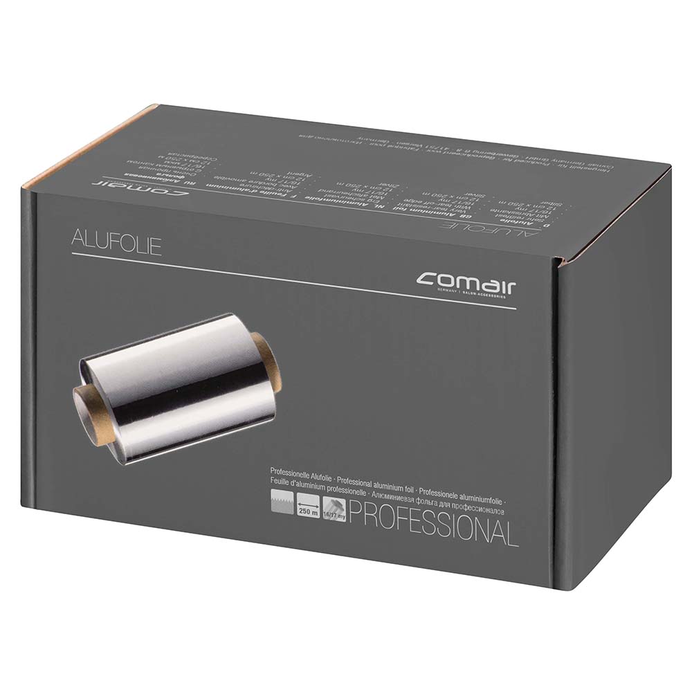 Comair Alufolie 16/17µ 12cm x 250 m silber