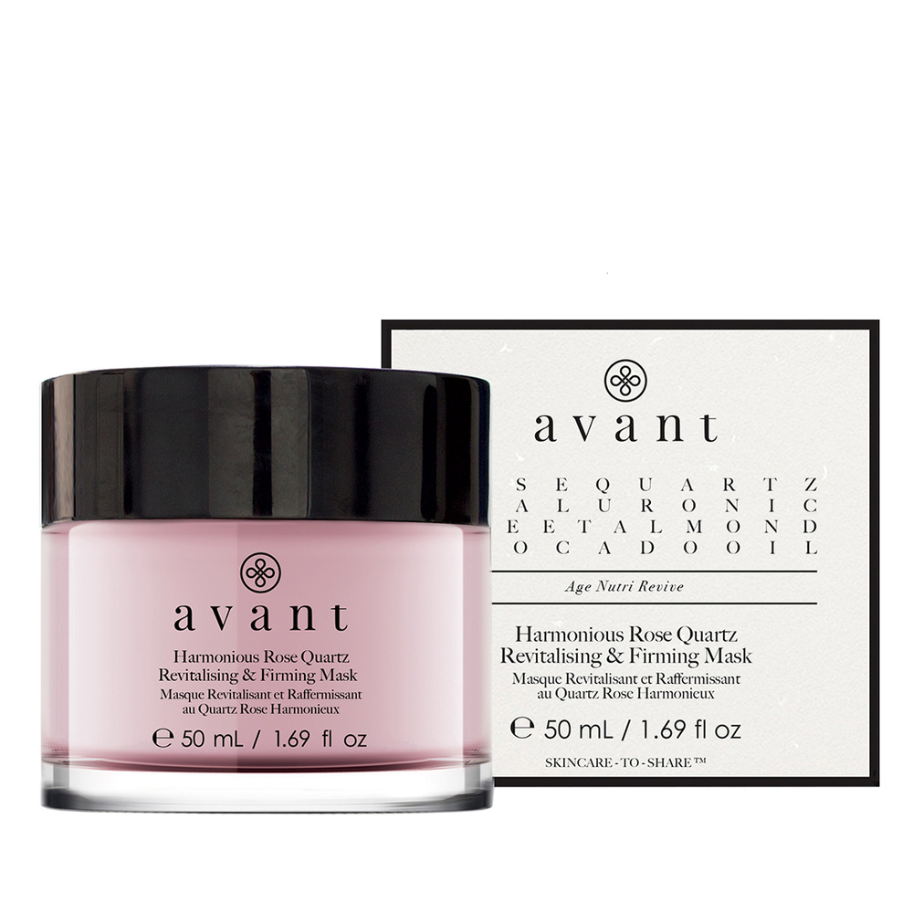 Avant Skincare Masque Revitalisant et Raffermissant auQuartz Rose Harmonieux Masques & Gommages