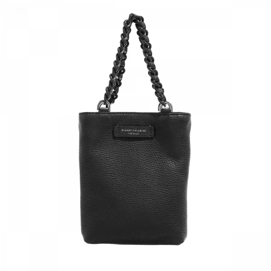 Gianni Chiarini - Gianni Chiarini Handle Bags Metallkette Black - schwarz