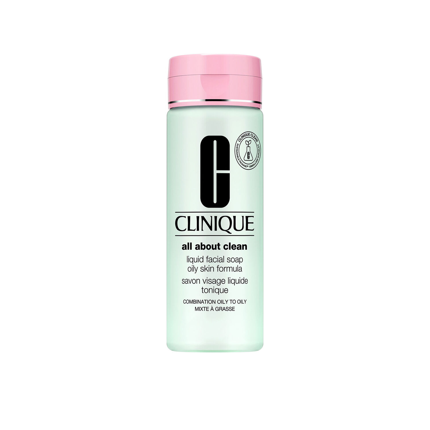 Clinique Savon Visage Liquide Peaux Mixtes à Grasses 200 ml