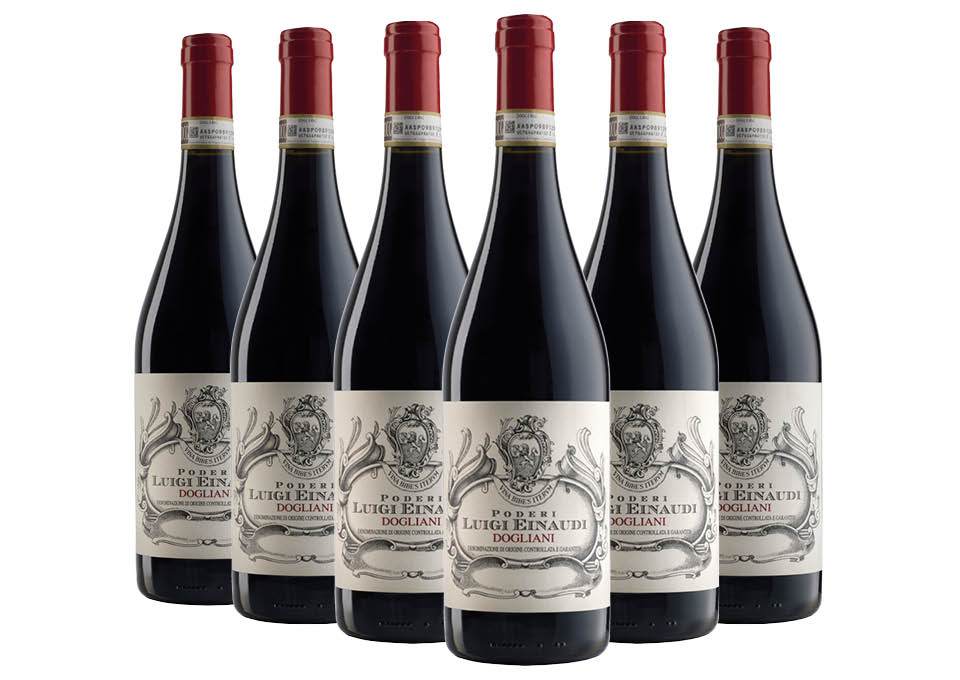 Dogliani DOCG 2022 Poderi Luigi Einaudi 6 bouteilles de 0,75 ℓ