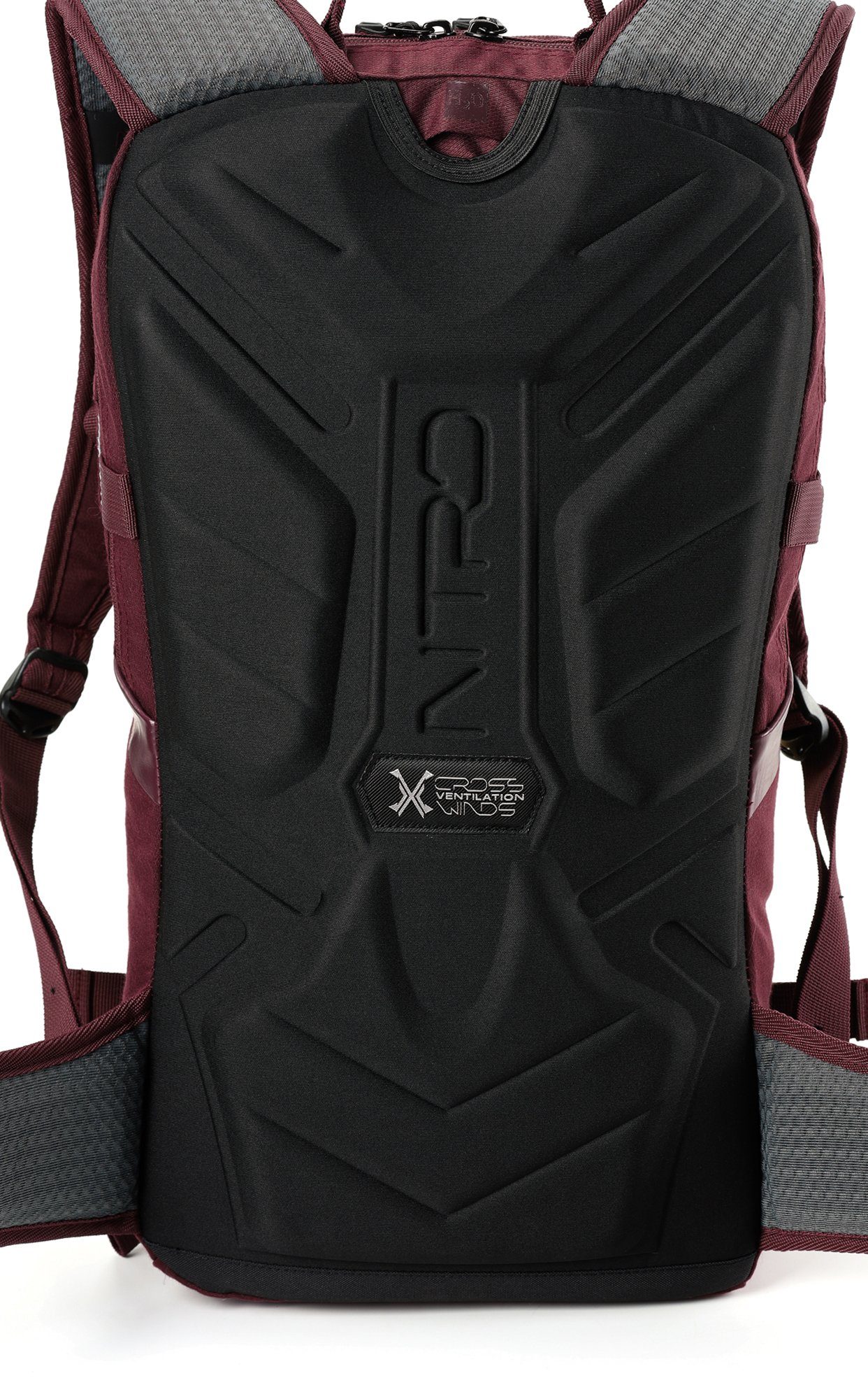 NITRO Trekkingrucksack Rover 14, Wine, speziell für den Wintersport konzipiert