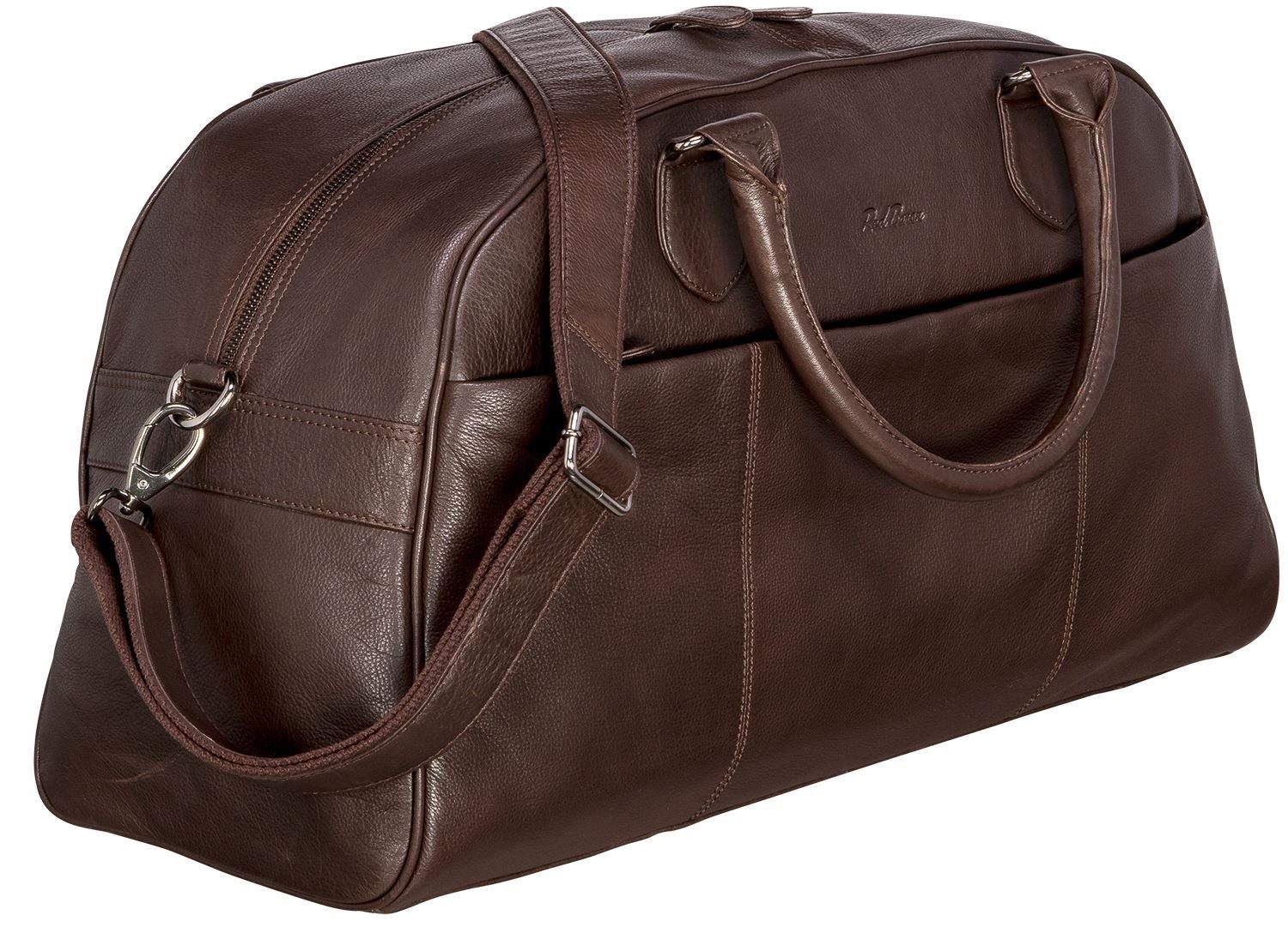 Red Baron Weekender RB-BG-004-08, Leder, Innenfächer, Außenfächer, verstellbarer Schultergurt