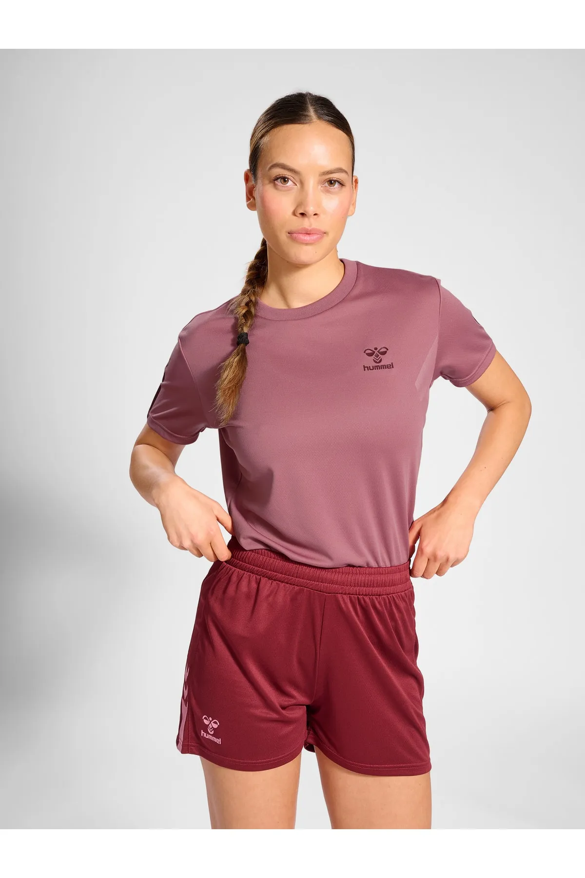 hummel  hmlACTIVE PL JERSEY S/S DAMEN