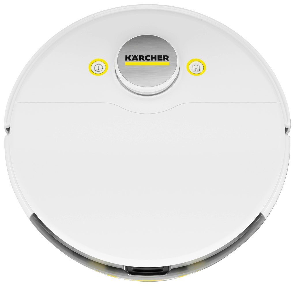 KÄRCHER Nass-Trocken-Saugroboter RCV 5, beutellos, App-Steuerung, mit Auto-Boost Funktion und Teppicherkennung