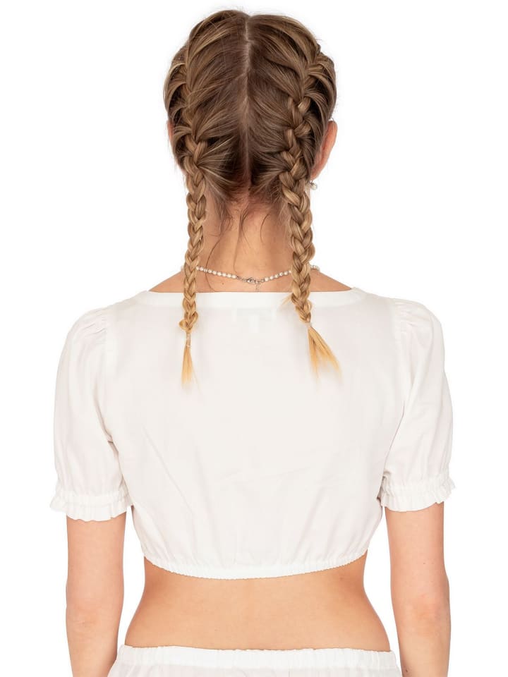 MarJo Dirndlbluse MÖDINGEN in offwhite günstig kaufen