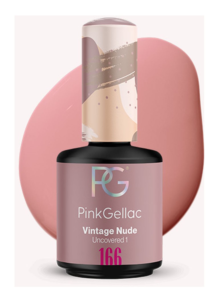 Pink Gellac 166 Vintage Nude - vernis à ongles gel