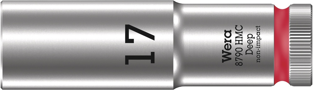 Wera 05004557001 8790 HMC Dyb Hånd- og Maskintop med 1/2