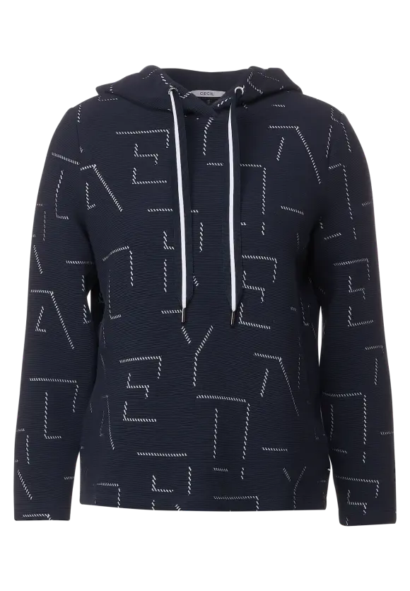 CECIL Ottoman Jacquard Shirt