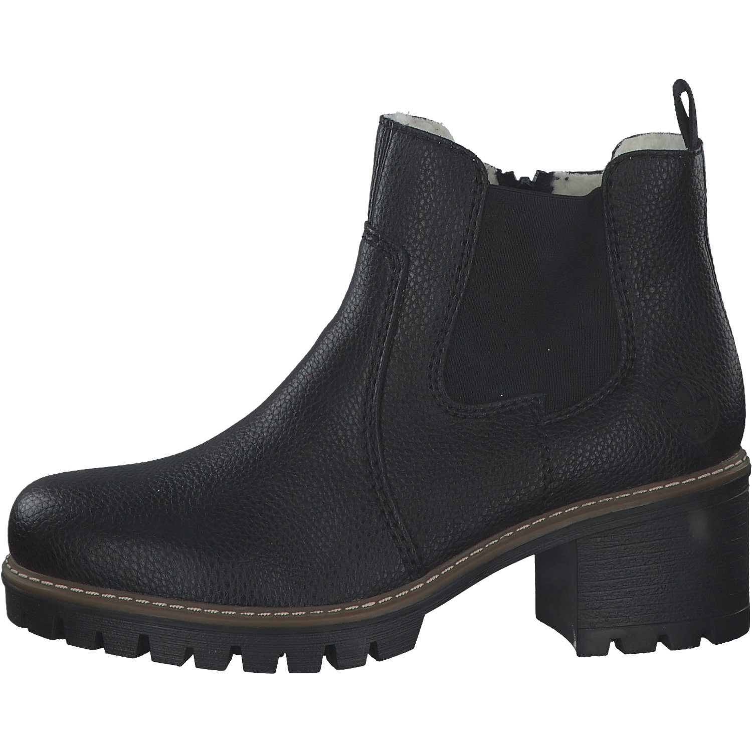 Rieker Y8650, Chelsea Boots, Damen, schwarz