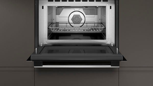 NEFF Einbau-Mikrowelle N 50 C1CMG84N0, Großflächengrill, Heißluft, Mikrowelle, Thermogrill, 44 l