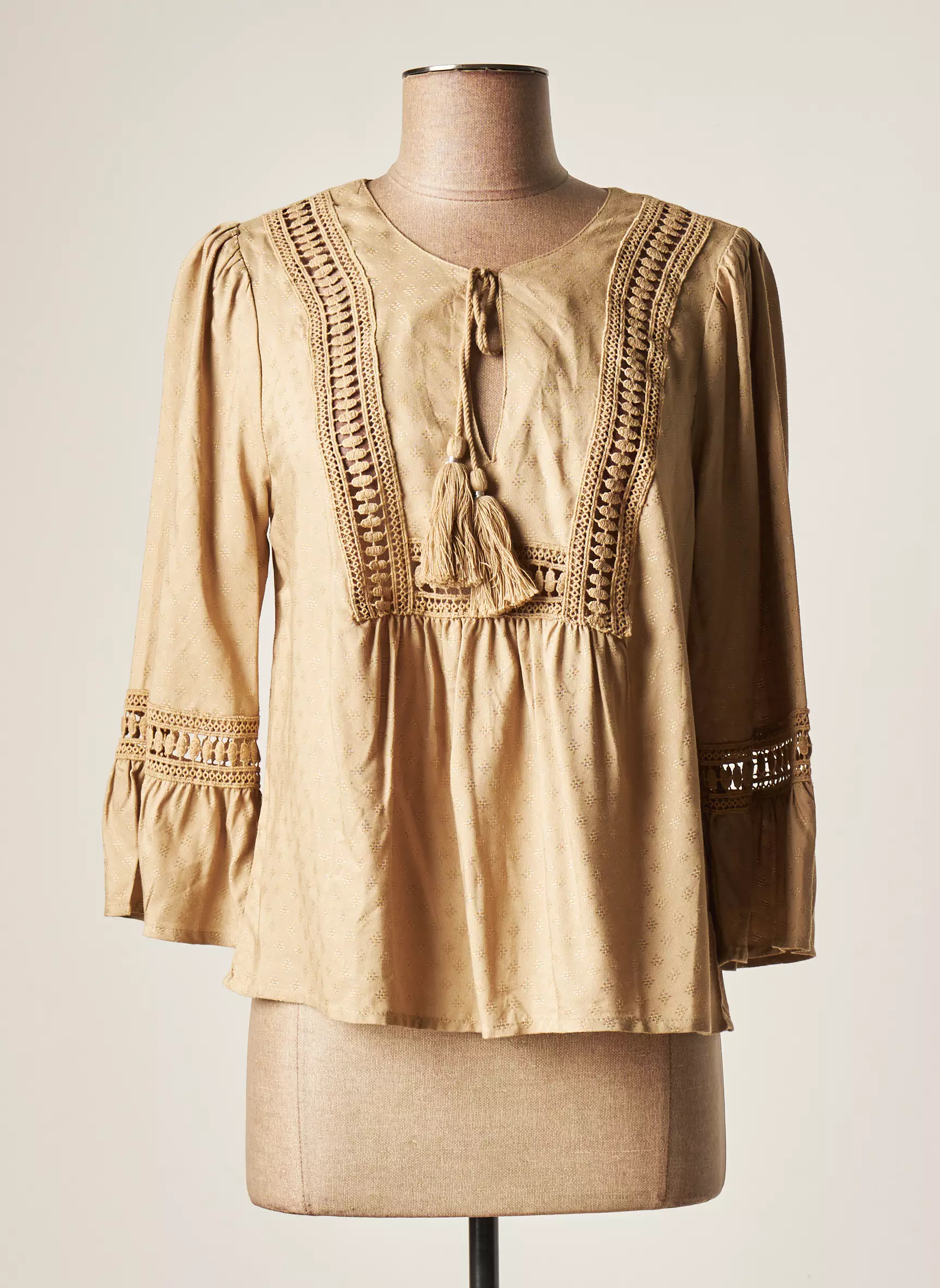 Desires Blouses Femme couleur beige