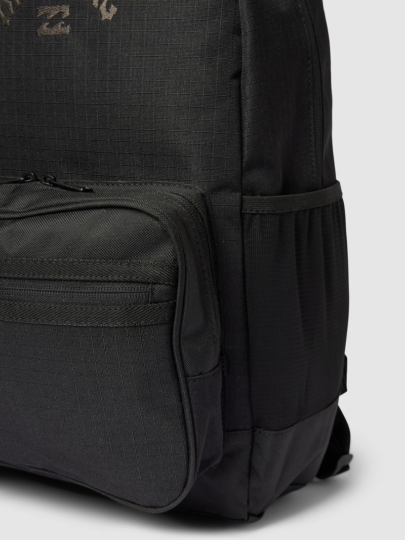 Rucksack mit Tragehenkel Modell 'ALL DAY PLUS' in schwarz